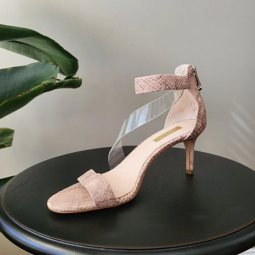 Louise ET CIE Animal print heels size 7